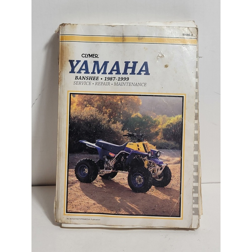 Yamaha Banshee ATV Service Repair Maintenance Manual 1987-1999 M486 Clymer